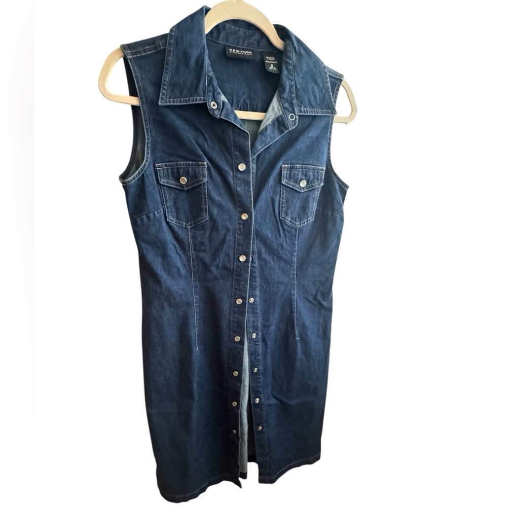 Dark Blue Denim Dress